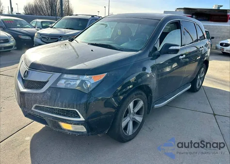 2012 Acura Mdx z USA, uszkodzony, nr VIN 2HNYD2H29CH517526